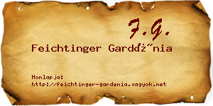 Feichtinger Gardénia névjegykártya
